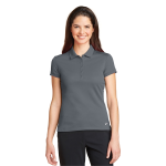 Nike Women's Dri-FIT Solid Icon Pique Modern Fit Polo.