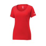 Nike Women's Dri-FIT Cotton/Poly Scoop Neck Tee.