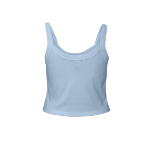 Bella + Canvas Ladies' Micro Ribbed Scoop Tank