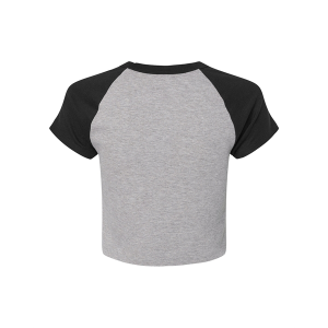 Bella + Canvas Ladies' Micro Ribbed Raglan Baby T-Shirt