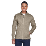 Devon & Jones Men's Bristol Full-Zip Sweater Fleece Jacket