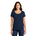 Nike Women's Dri-FIT Cotton/Poly Scoop Neck Tee.